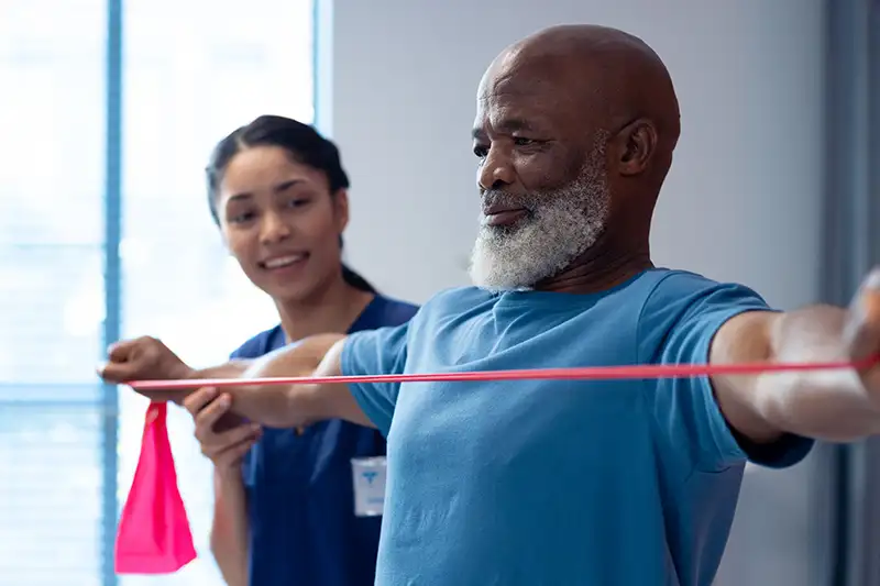 Physical therapy is a crucial element of pain management treatment for many of our Augusta, GA patients.