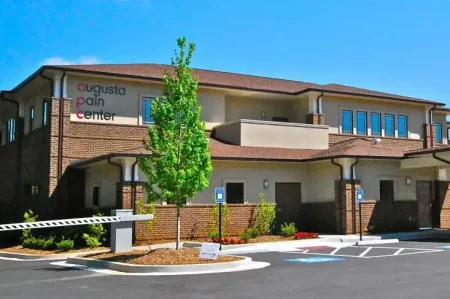 Augusta Pain Center’s state-of-the-art pain management facility is conveniently located just off the Carl Sanders Highway. Our facility features the pain center where patients are evaluated and examined, a Joint Commission-accredited surgery center where minimally invasive procedures are performed, and a center for aquatic therapy that is delivered by a staff of accredited aquatic therapists.